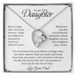 To My Daughter | Never Forget That I Love You - Forever Love Necklace