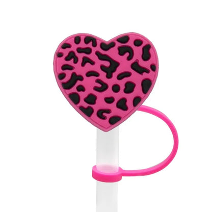 Sip'n'Style Leopard Straw Caps